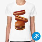 Женская спортивная футболка