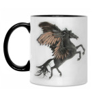 Кружка двухцветная