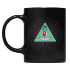 Кружка цветная UV-DTF