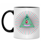 Кружка двухцветная