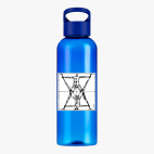 Прозрачная спортивная бутылка