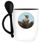 Кружка с ложкой