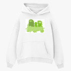 Толстовка худи оверсайз