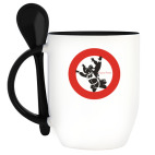 Кружка с ложкой