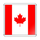 Магнит 6.5 x 6.5 см  Канада, Canada