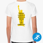 Женская спортивная футболка