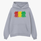 Толстовка худи оверсайз