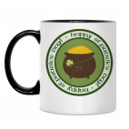 Кружка двухцветная