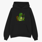 Толстовка худи оверсайз