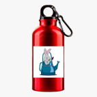 Металлическая бутылка 400 мл UV-DTF