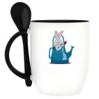 Кружка с ложкой