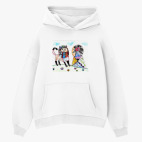 Толстовка худи оверсайз