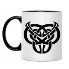 Кружка двухцветная