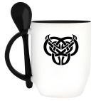 Кружка с ложкой