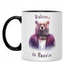 Кружка двухцветная