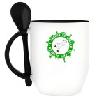 Кружка с ложкой