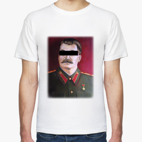 Футболка с принтом Сталин