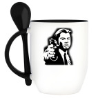 Кружка с ложкой