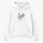 Толстовка худи оверсайз