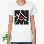 Женская футболка органик