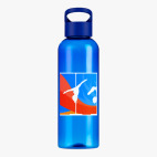 Прозрачная спортивная бутылка