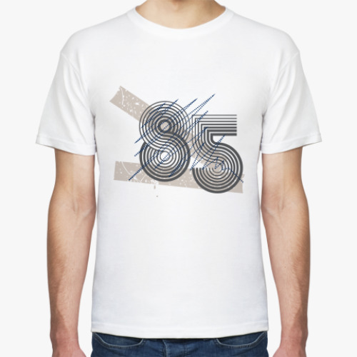Футболка с принтом Number 85