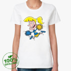 Женская футболка органик