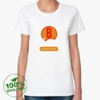 Женская футболка органик