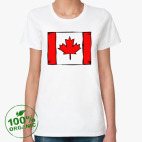 Женская футболка органик