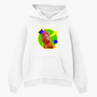 Толстовка худи оверсайз