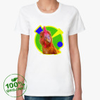 Женская футболка органик