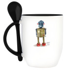 Кружка с ложкой