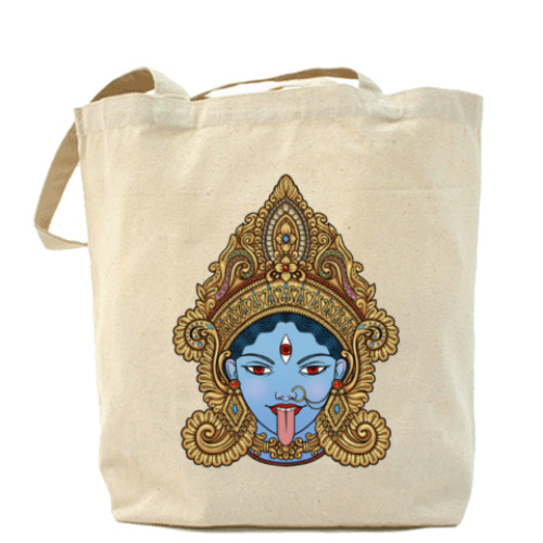 Сумка шоппер с принтом Goddess Kali