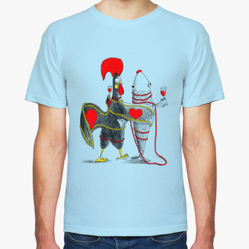Футболка с принтом Португальский петух Барселуш