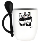 Кружка с ложкой