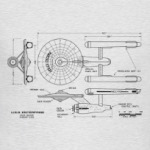 Схема USS Enterprise Star Trek