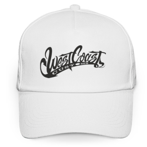 Кепка бейсболка с принтом West Coast Customs