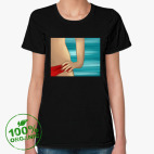 Женская футболка органик