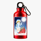 Металлическая бутылка 400 мл UV-DTF