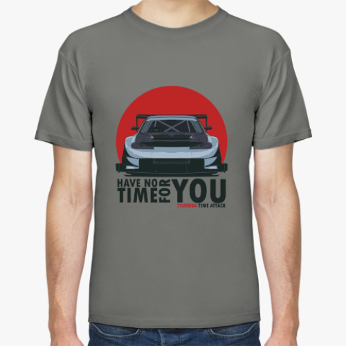 Футболка с принтом Nissan Silvia Time Attack