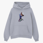 Толстовка худи оверсайз