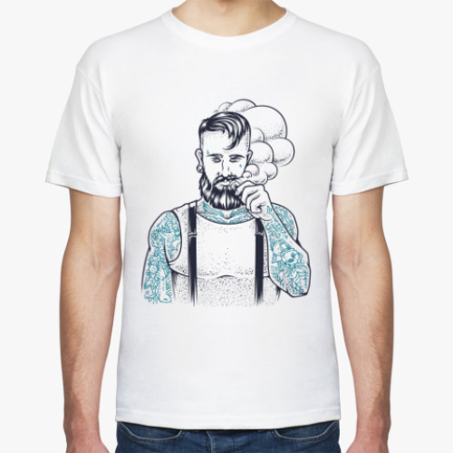 Футболка с принтом Вейп