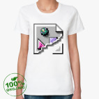 Женская футболка органик