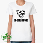 Женская футболка органик