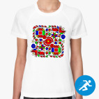 Женская спортивная футболка