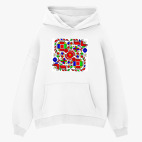 Толстовка худи оверсайз