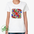 Женская футболка органик