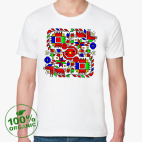 Мужская футболка органик