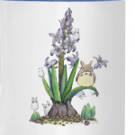 Тоторо с гиацинтом