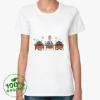 Женская футболка органик